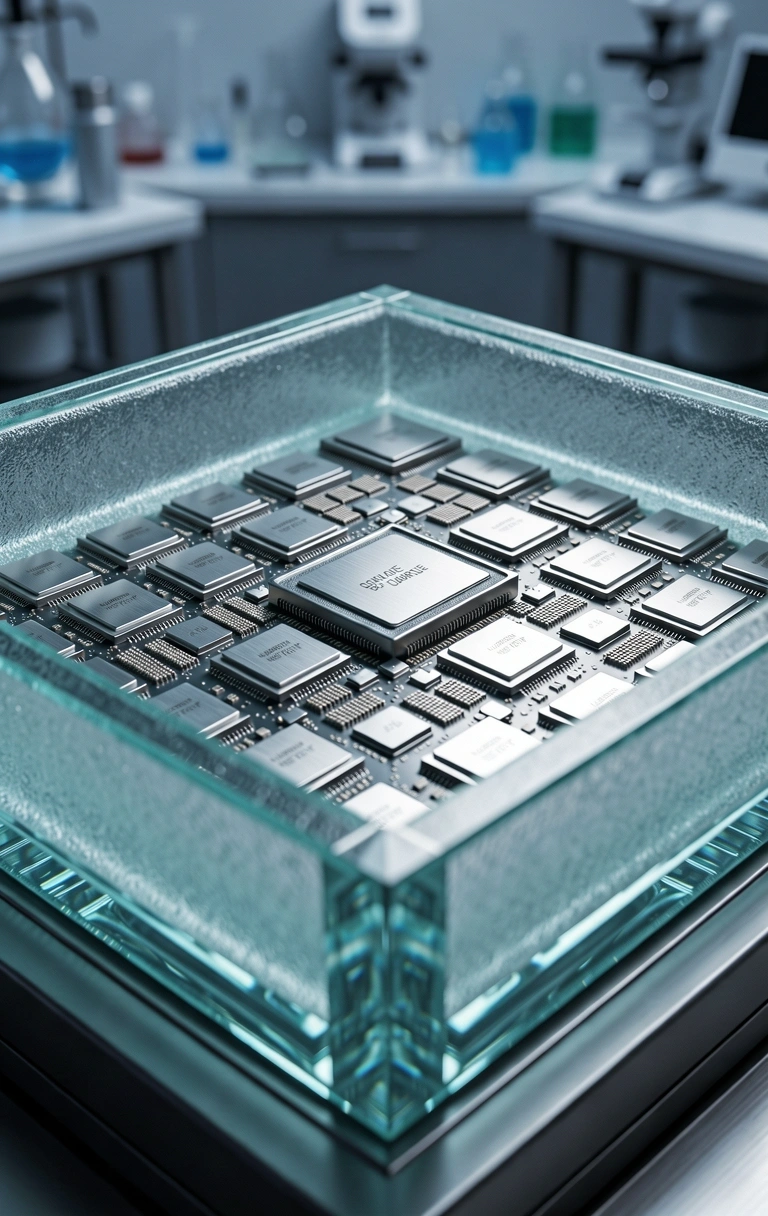 Architectural tech hardware representation